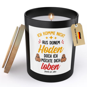 22Feels® Stiefpapa Geschenk HANDGEMACHTE Sojawachs Duft-Kerze im Glas (ZITRUS, VEGAN)-Spruchkerzen B1K1-22Feels