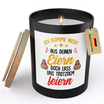 22Feels® Stiefpapa Geschenk HANDGEMACHTE Sojawachs Duft-Kerze im Glas (ZITRUS, VEGAN)-Spruchkerzen B1K1-22Feels