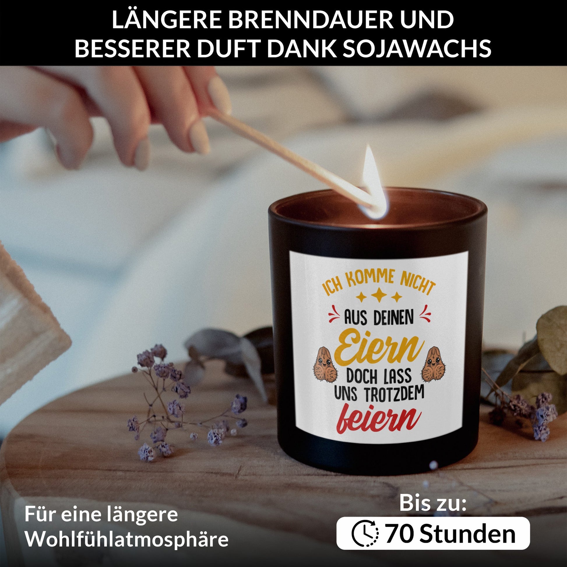 22Feels® Stiefpapa Geschenk HANDGEMACHTE Sojawachs Duft-Kerze im Glas (ZITRUS, VEGAN)-Spruchkerzen B1K1-22Feels