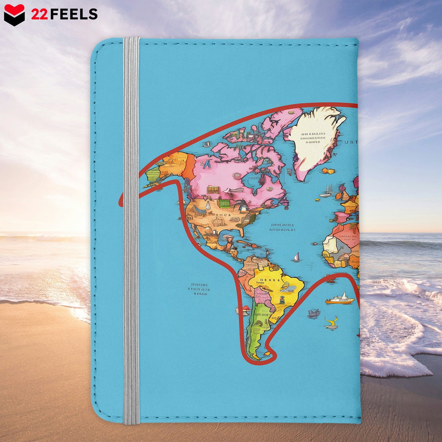 Reisepasshülle Organizer Reisen Gadgets Katze Weltkarte Lustig-Reisepass-Hülle-22Feels