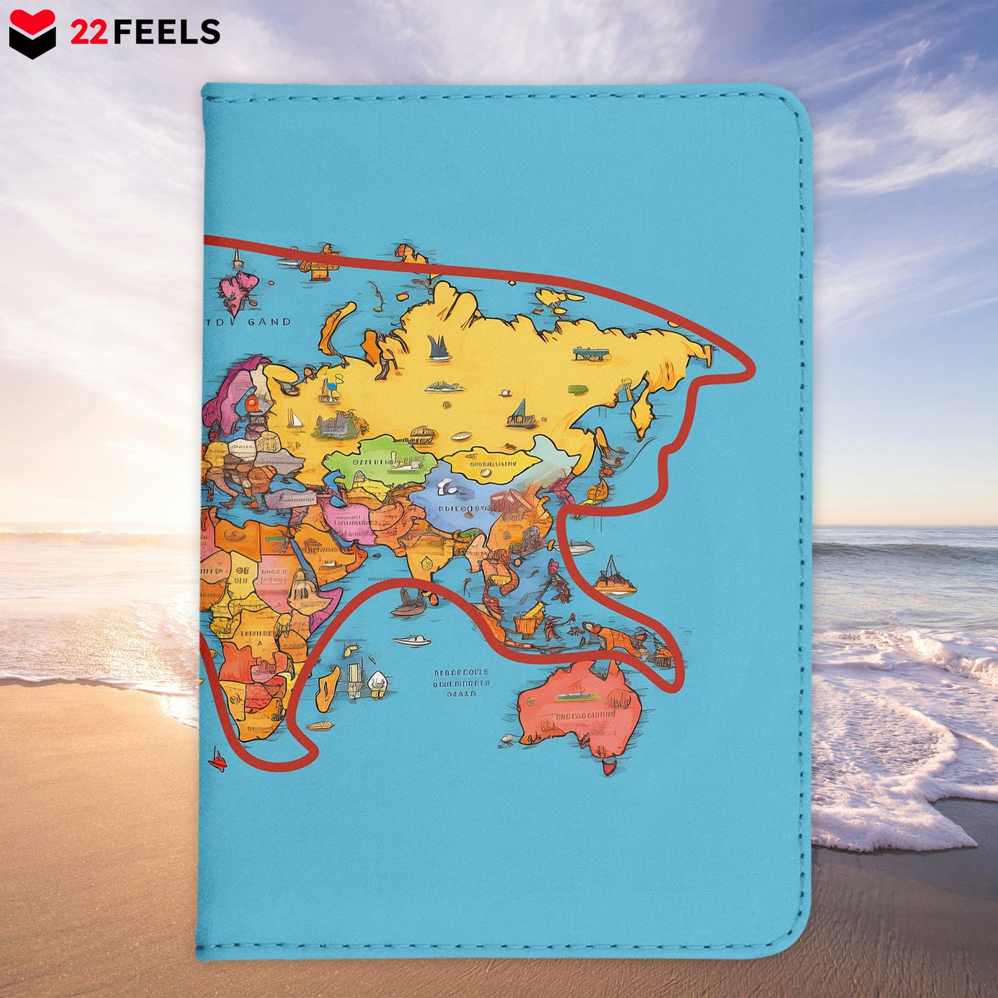 Reisepasshülle Organizer Reisen Gadgets Katze Weltkarte Lustig-Reisepass-Hülle-22Feels