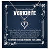 22Feels® Verlobung Geschenk Frauen Silber 925/000 Herz Halskette mit Karte Schmuck Ich Liebe Dich Wunderschöne Verlobte Valentinstag Hochzeitsplanung Jahrestag-Schmuck mit Botschaftskarte - Herz21-22Feels