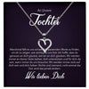 22Feels® Unsere Tochter Geschenk Silber 925/000 Herz Halskette mit Karte Mädchen Frauen Schmuck Geburtstag Weihnachten Firmung Konfirmation etc.-Schmuck mit Botschaftskarte - Herz21-22Feels