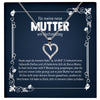 22Feels® Neue Stiefmama Geschenk am Hochzeitstag Silber 925/000 Herz Halskette Stiefmama Muttertag Frauen Schmuck mit Karte Geburtstag Weihnachten Stiefeltern Bonus Mutter Patchwork-Schmuck mit Botschaftskarte - Herz21-22Feels