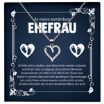 22Feels® Werdende Mama To Be Schwangerschaft Geschenk Muttertag Silber 925/000 Frauen Herz Halskette Karte Schmuck Collier Babyparty Babyshower Gender Reveal-Schmuck mit Botschaftskarte - Herz21-22Feels