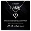 22Feels® Schatz Ich Liebe Dich Frauen Geschenk Silber 925/000 Schmuck Ehefrau Freundin Herz Halskette Valentinstag Hochzeitstag Jahrestag-Schmuck mit Botschaftskarte - Herz21-22Feels