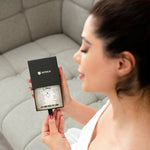 22Feels® Liebe Oma Geschenk Silber 925/000 Herz Halskette Karte Frauen Schmuck Damen Collier Grossmutter Weihnachten Geburtstag Muttertag Grosseltern-Schmuck mit Botschaftskarte - Herz21-22Feels