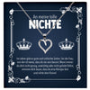22Feels® Tolle Nichte Geschenk Silber 925/000 Herz Halskette mit Karte Mädchen Frauen Schmuck Geburtstag Weihnachten Firmung Konfirmation Ostern-Schmuck mit Botschaftskarte - Herz21-22Feels