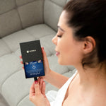22Feels® Liebe Mama Geschenk Silber 925/000 Herz Halskette Muttertag Valentinstag Frauen Schmuck Karte Mutter Geburtstag Weihnachten Damen Collier Eltern-Schmuck mit Botschaftskarte - Herz21-22Feels