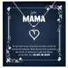 22Feels® Liebe Mama Geschenk Silber 925/000 Herz Halskette Muttertag Valentinstag Frauen Schmuck Karte Mutter Geburtstag Weihnachten Damen Collier Eltern-Schmuck mit Botschaftskarte - Herz21-22Feels