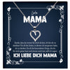 22Feels® Liebe Mama Geschenk Silber 925/000 Herz Halskette Muttertag Valentinstag Frauen Schmuck Karte Mutter Geburtstag Weihnachten Damen Collier Eltern-Schmuck mit Botschaftskarte - Herz21-22Feels