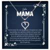 22Feels® Liebe Mama Geschenk Silber 925/000 Herz Halskette Muttertag Valentinstag Frauen Schmuck Karte Mutter Geburtstag Weihnachten Damen Collier Eltern-Schmuck mit Botschaftskarte - Herz21-22Feels