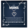 22Feels® Liebe Mama Geschenk Silber 925/000 Herz Halskette Muttertag Valentinstag Frauen Schmuck Karte Mutter Geburtstag Weihnachten Damen Collier Eltern-Schmuck mit Botschaftskarte - Herz21-22Feels