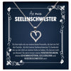 22Feels® Freundschaftkette Beste Freundin Geschenk Silber 925/000 Schmuck Frauen Collier Herz Anhaenger mit Karte Mädchen Damen Geburtstag Bestie BFF-Schmuck mit Botschaftskarte - Herz21-22Feels
