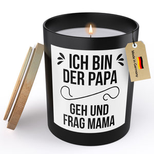 22Feels® Familie Geschenk Geschwister Mama Papa HANDGEMACHTE Sojawachs Duft-Kerze im Glas (ZITRUS, VEGAN)-Spruchkerzen B1K1-22Feels
