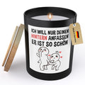22Feels® Jahrestag Geschenk HANDGEMACHTE Sojawachs Duft-Kerze im Glas (ZITRUS, VEGAN)-Spruchkerzen B1K1-22Feels