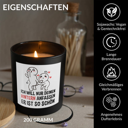 22Feels® Jahrestag Geschenk HANDGEMACHTE Sojawachs Duft-Kerze im Glas (ZITRUS, VEGAN)-Spruchkerzen B1K1-22Feels