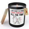 22Feels® Jahrestag Geschenk HANDGEMACHTE Sojawachs Duft-Kerze im Glas (ZITRUS, VEGAN)-Spruchkerzen B1K1-22Feels