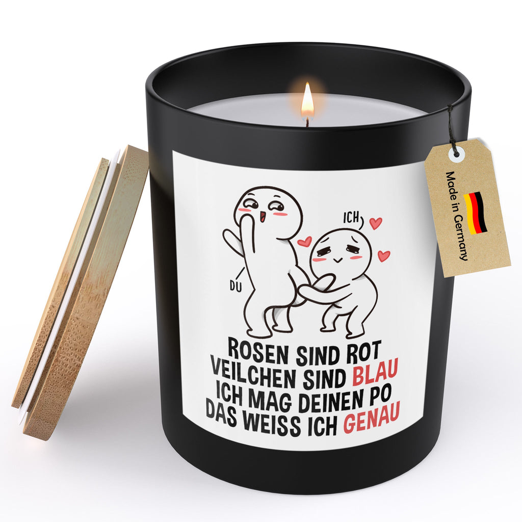 22Feels® Jahrestag Geschenk HANDGEMACHTE Sojawachs Duft-Kerze im Glas (ZITRUS, VEGAN)-Spruchkerzen B1K1-22Feels