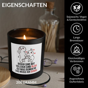 22Feels® Jahrestag Geschenk HANDGEMACHTE Sojawachs Duft-Kerze im Glas (ZITRUS, VEGAN)-Spruchkerzen B1K1-22Feels