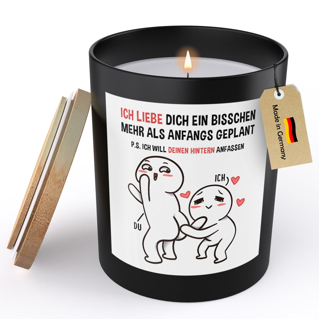 22Feels® Jahrestag Geschenk HANDGEMACHTE Sojawachs Duft-Kerze im Glas (ZITRUS, VEGAN)-Spruchkerzen B1K1-22Feels