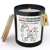 22Feels® Jahrestag Geschenk HANDGEMACHTE Sojawachs Duft-Kerze im Glas (ZITRUS, VEGAN)-Spruchkerzen B1K1-22Feels