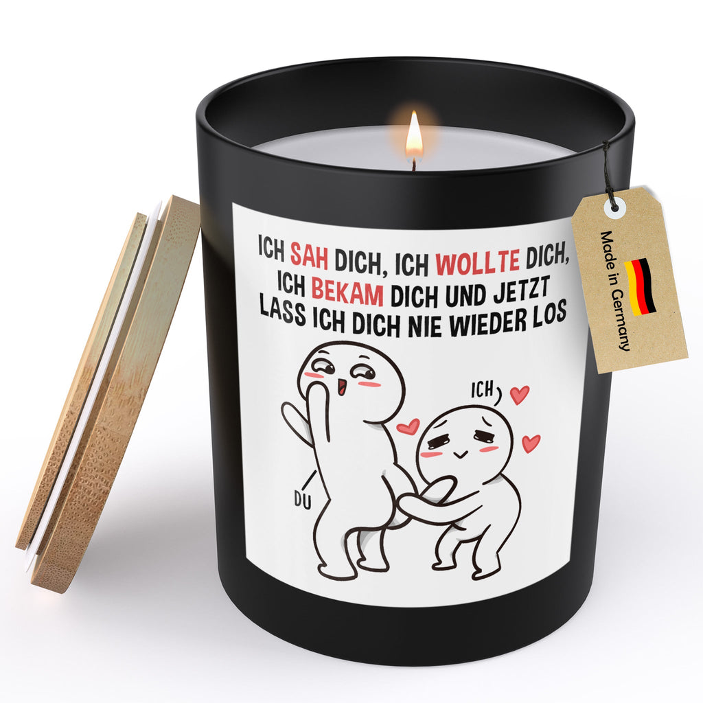 22Feels® Jahrestag Geschenk HANDGEMACHTE Sojawachs Duft-Kerze im Glas (ZITRUS, VEGAN)-Spruchkerzen B1K1-22Feels