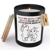22Feels® Jahrestag Geschenk HANDGEMACHTE Sojawachs Duft-Kerze im Glas (ZITRUS, VEGAN)-Spruchkerzen B1K1-22Feels