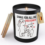 22Feels® Jahrestag Geschenk HANDGEMACHTE Sojawachs Duft-Kerze im Glas (ZITRUS, VEGAN)-Spruchkerzen B1K1-22Feels