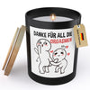 22Feels® Jahrestag Geschenk HANDGEMACHTE Sojawachs Duft-Kerze im Glas (ZITRUS, VEGAN)-Spruchkerzen B1K1-22Feels