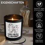22Feels® Jahrestag Geschenk HANDGEMACHTE Sojawachs Duft-Kerze im Glas (ZITRUS, VEGAN)-Spruchkerzen B1K1-22Feels