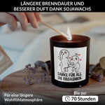 22Feels® Jahrestag Geschenk HANDGEMACHTE Sojawachs Duft-Kerze im Glas (ZITRUS, VEGAN)-Spruchkerzen B1K1-22Feels