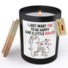 22Feels® Jahrestag Geschenk HANDGEMACHTE Sojawachs Duft-Kerze im Glas (ZITRUS, VEGAN)-Spruchkerzen B1K1-22Feels
