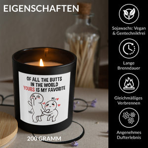 22Feels® Jahrestag Geschenk HANDGEMACHTE Sojawachs Duft-Kerze im Glas (ZITRUS, VEGAN)-Spruchkerzen B1K1-22Feels