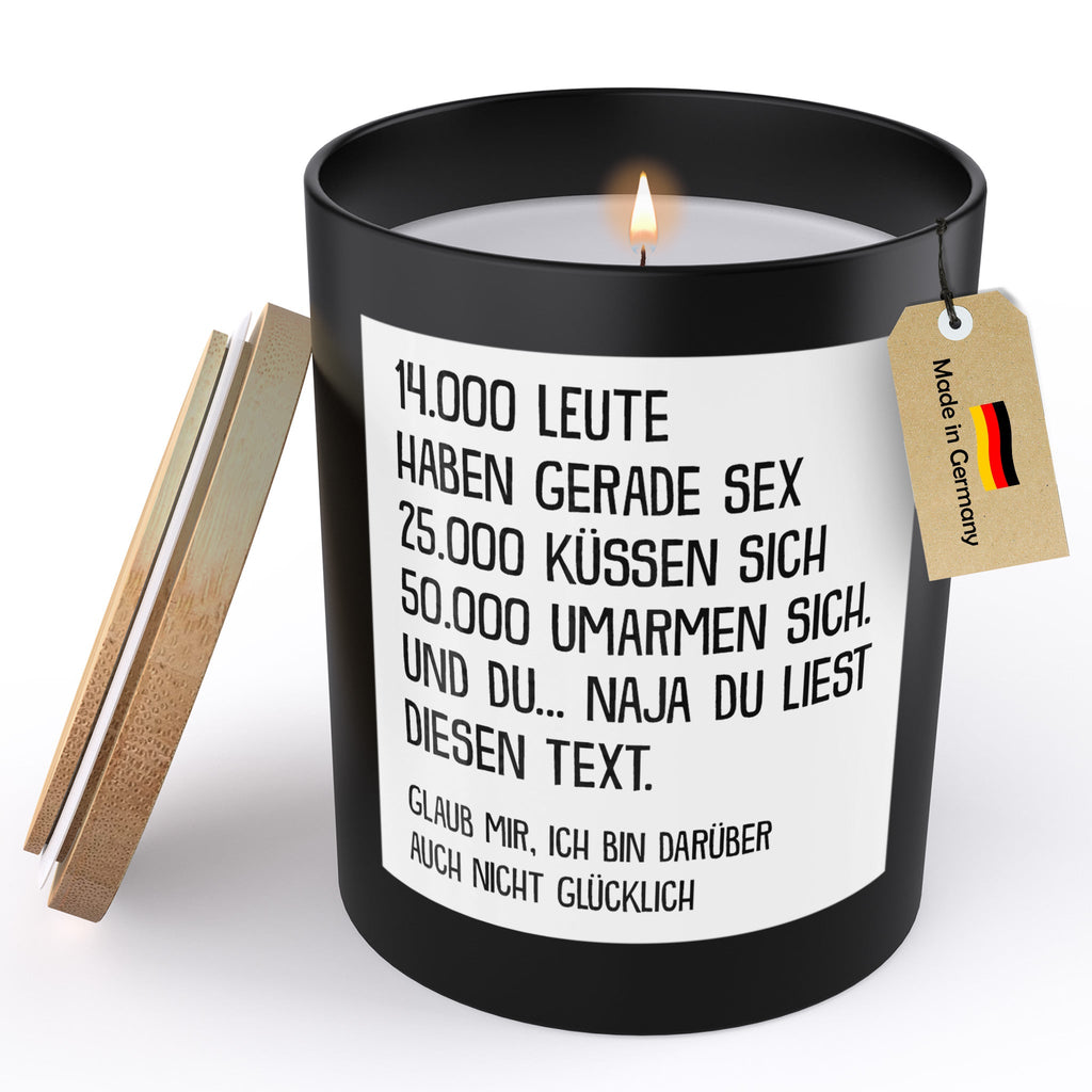 22Feels® Lustige Spruchkerze Frauen Geschenk HANDGEMACHTE Sojawachs Duft-Kerze im Glas (ZITRUS, VEGAN)-Spruchkerzen B1K1-22Feels