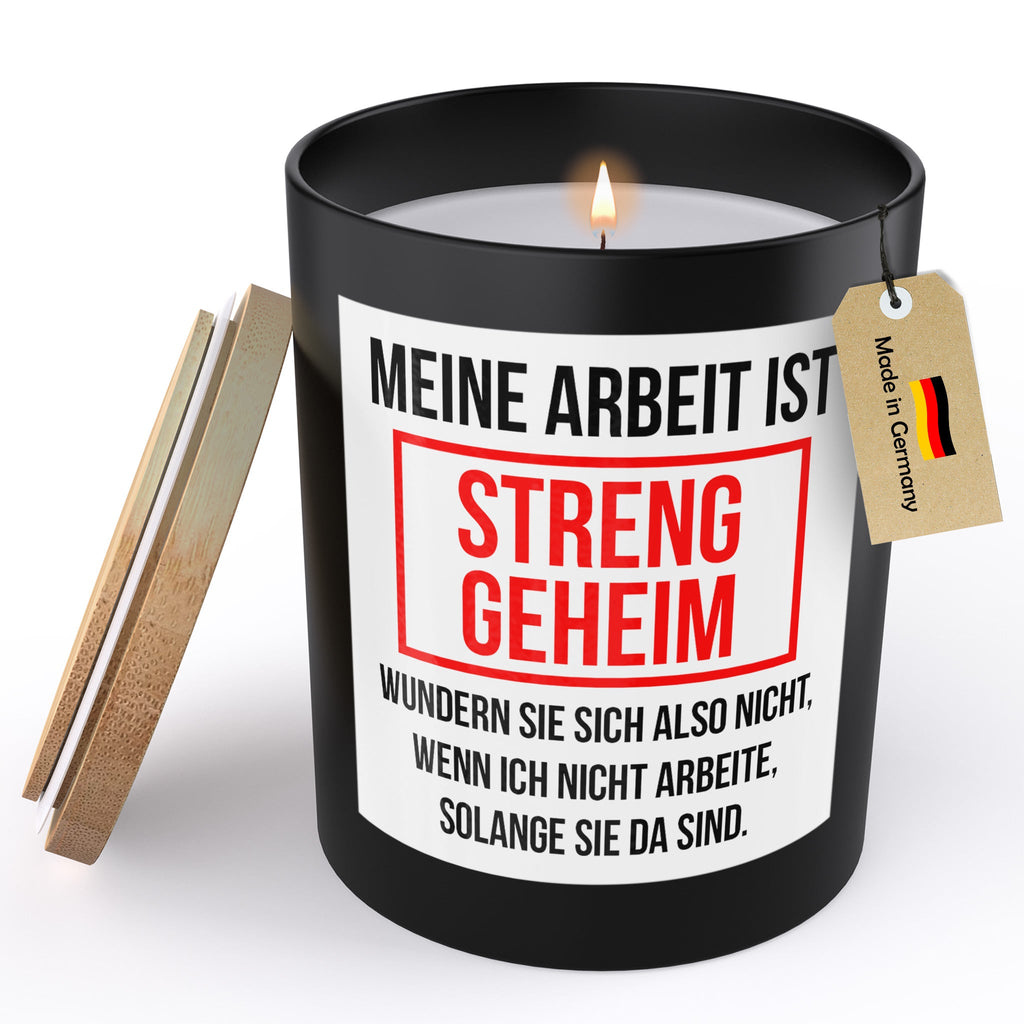 22Feels® Lustige Spruchkerze Frauen Geschenk HANDGEMACHTE Sojawachs Duft-Kerze im Glas (ZITRUS, VEGAN)-Spruchkerzen B1K1-22Feels