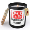 22Feels® Lustige Spruchkerze Frauen Büro Geschenk HANDGEMACHTE Sojawachs Duft-Kerze im Glas (ZITRUS, VEGAN)-Spruchkerzen B1K1-22Feels