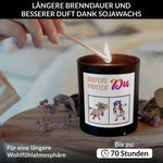 22Feels® Mama Geschenk HANDGEMACHTE Sojawachs Duft-Kerze im Glas (ZITRUS, VEGAN)-Spruchkerzen B1K1-22Feels