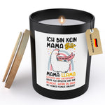 22Feels® Mama Geschenk HANDGEMACHTE Sojawachs Duft-Kerze im Glas (ZITRUS, VEGAN)-Spruchkerzen B1K1-22Feels