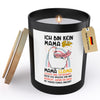 22Feels® Mama Geschenk HANDGEMACHTE Sojawachs Duft-Kerze im Glas (ZITRUS, VEGAN)-Spruchkerzen B1K1-22Feels