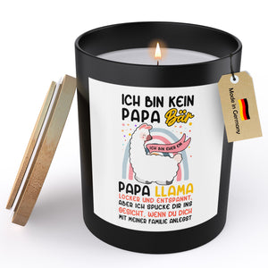 22Feels® Papa Geschenk HANDGEMACHTE Sojawachs Duft-Kerze im Glas (ZITRUS, VEGAN)-Spruchkerzen B1K1-22Feels