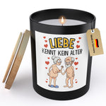 22Feels® Jahrestag Geschenk HANDGEMACHTE Sojawachs Duft-Kerze im Glas (ZITRUS, VEGAN)-Spruchkerzen B1K1-22Feels