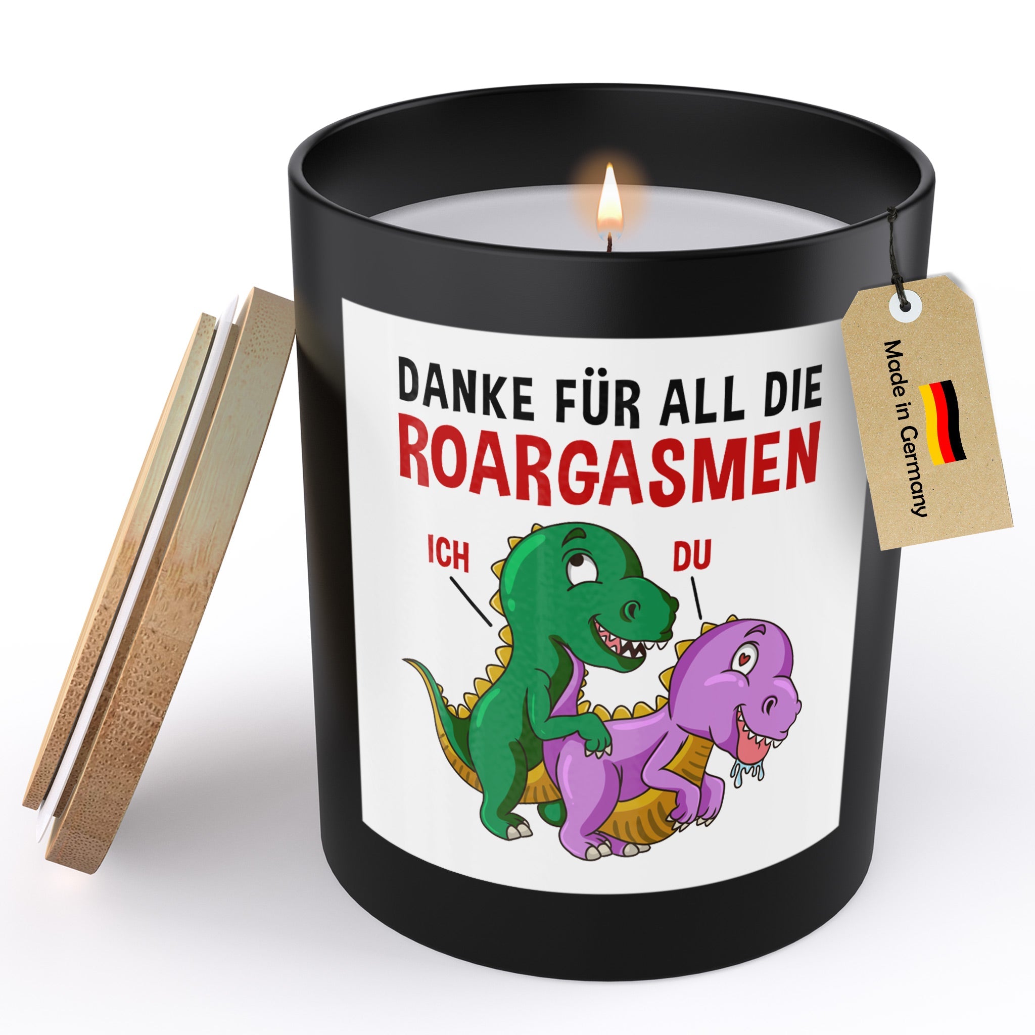22Feels® Frauen Jahrestag Hochzeitstag Geschenk HANDGEMACHTE Sojawachs Duft-Kerze im Glas (ZITRUS, VEGAN)-Spruchkerzen B1K1-22Feels