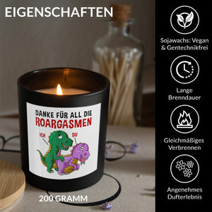 22Feels® Frauen Jahrestag Hochzeitstag Geschenk HANDGEMACHTE Sojawachs Duft-Kerze im Glas (ZITRUS, VEGAN)-Spruchkerzen B1K1-22Feels