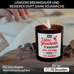 22Feels® Jahrestag Geschenk HANDGEMACHTE Sojawachs Duft-Kerze im Glas (ZITRUS, VEGAN)-Spruchkerzen B1K1-22Feels