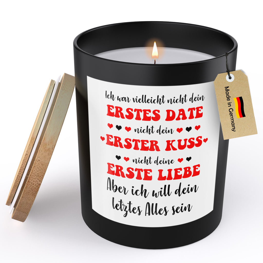 22Feels® Hochzeit Geschenk HANDGEMACHTE Sojawachs Duft-Kerze im Glas (ZITRUS, VEGAN)-Spruchkerzen B1K1-22Feels