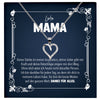 22Feels® Liebe Mama Geschenk Silber 925/000 Herz Halskette Muttertag Valentinstag Frauen Schmuck Karte Mutter Geburtstag Weihnachten Damen Collier Eltern-Schmuck mit Botschaftskarte - Herz21-22Feels