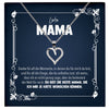 22Feels® Liebe Mama Geschenk Silber 925/000 Herz Halskette Muttertag Valentinstag Frauen Schmuck Karte Mutter Geburtstag Weihnachten Damen Collier Eltern-Schmuck mit Botschaftskarte - Herz21-22Feels