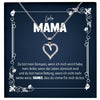 22Feels® Liebe Mama Geschenk Silber 925/000 Herz Halskette Muttertag Valentinstag Frauen Schmuck Karte Mutter Geburtstag Weihnachten Damen Collier Eltern-Schmuck mit Botschaftskarte - Herz21-22Feels