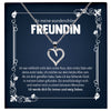 22Feels® Wunderschöne Freundin Geschenk Silber Ich Liebe Dich Schmuck Frauen Silber 925/000 Herz Halskette Valentinstag Jahrestag Damen Collier Liebesbeweis-Schmuck mit Botschaftskarte - Herz21-22Feels